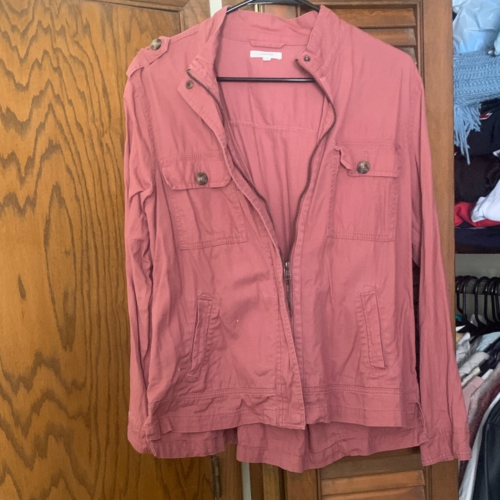 Maurices Dusty Rose Utility Jacket